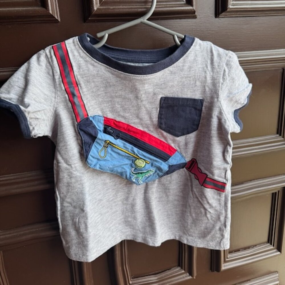 4t Short Sleeve Crossbody Bag Tshirt